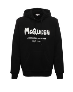 Хлопковое худи Alexander mcqueen