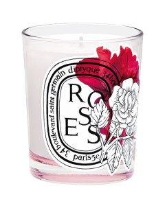 Свеча Roses limited edition 190g Diptyque