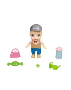 Игровой набор OLY Кукла в баночке мальчик в шляпе с аксессуарами Bondibon