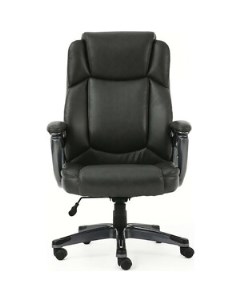 Кресло офисное Favorite EX 577 пружинный блок рециклированная кожа серое Premium 531935 Brabix
