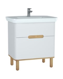 Тумба с раковиной Sento 80 с двумя ящиками 60824 Vitra