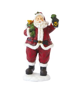 Рождественская фигурка Christmas Figurines Санта Клаус с лампой Easy life