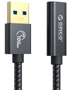 Кабель интерфейсный ACF31 10 BK BP USB A 3 1 Gen2 m USB C f 10 Гбит с 60 Вт 1 м черный Orico