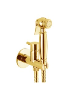 Гигиенический душ Elio EL870302010 со смесителем золото Webert