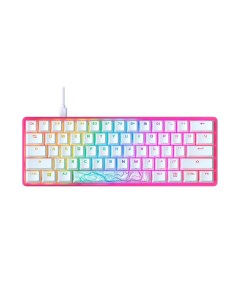 Клавиатура Alloy Origins 60 Red Switches Pink Hyperx