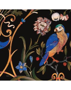 Открытка Флорентийская мозайка Попугай в цветах 110х215 мм Эрмитаж