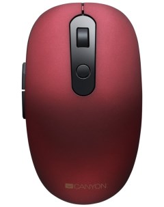 Беспроводная мышь MW 9 USB 24 ГГц Bluetooth 800 1000 1200 1500DPI 6 кнопок красный Canyon