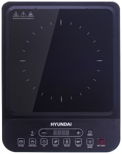 Настольная плита HYC 0101 черный стеклокерамика Hyundai