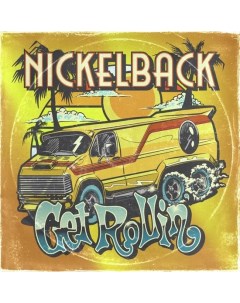 Рок Nickelback Get Rollin Transparent Orange Vinyl LP Bmg
