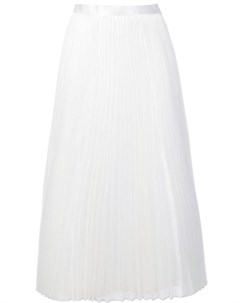 Junya watanabe плиссированная юбка s белый Junya watanabe