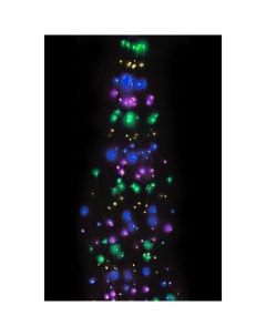 Электрогирлянда LED 500 разноцветный свет Хвост кометы 10 нитей для помещения Holiday