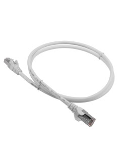 Патч корд FTP кат 5e 1м RJ45 RJ45 серый LSZH LAN PC45 S5E 1 0 GY Lanmaster