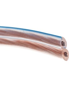 Акустический кабель 2х0 75 кв мм прозрачный BLUELINE м бухта 10 м 01 6204 3 10 Rexant