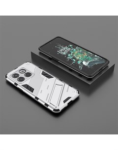 Чехол Warrior Case для OnePlus Ace Pro белый Black panther