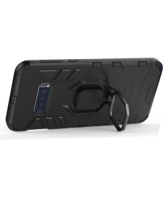 Противоударный чехол с кольцом Panther Case для Samsung Galaxy S10e 417360268 Black panther