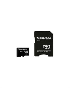 Карта памяти Micro SD TS2GUSD 2GB Transcend