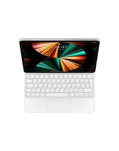 Чехол клавиатура Magic Keyboard для iPad Pro 12 9 White MJQL3RS A Apple