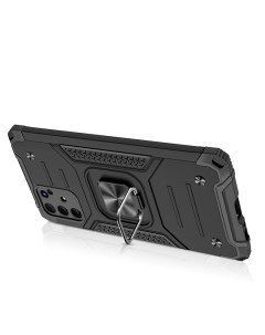 Противоударный чехол Legion Case для Samsung Galaxy S10 Lite черный Black panther