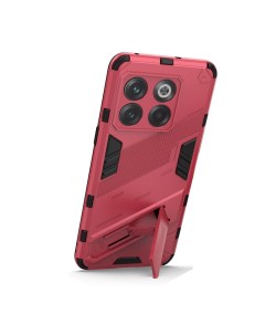 Чехол Warrior Case для OnePlus 10T розовый Black panther