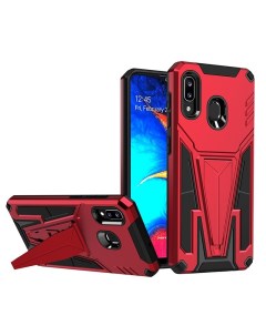 Чехол Rack Case для Samsung Galaxy A20 A30 красный Black panther