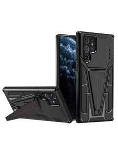 Чехол Rack Case для Samsung Galaxy S22 Ultra черный Black panther