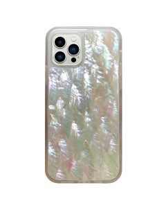 Чехол накладка Seashell для iPhone 13 пластиковый белый K-doo