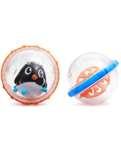 Игрушка для ванны пузыри поплавки пингвин 2 шт Munchkin
