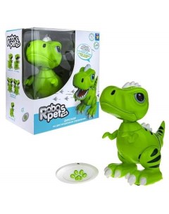 Robo Pets Игрушка интерактивная Динозавр Т РЕКС Зеленый Т22441 1toy