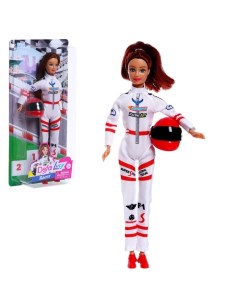Кукла модель Гонщица с аксессуарами цвет красный Defa lucy