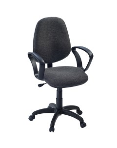 Кресло офисное 322 серое ткань пластик 622258 Easy chair