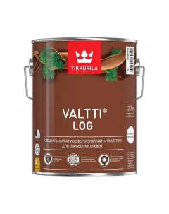 Валтти log сосна 2 7 л антисептик для дерева Tikkurila