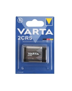 Батарейка литиевая Varta 2CR5 1BL 6В блистер 1 шт Energizer