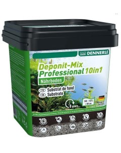 Субстрат питательный для аквариума Deponit Mix Professional 10in1 4 8 кг Dennerle