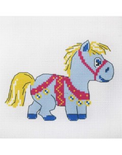 Набор для вышивания Hobby Pro Kids Лошадка 19 19см 501138 Hobby&pro