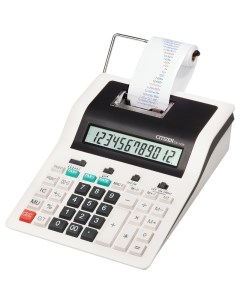Калькулятор печатающий CX 123N 12 разрядов 180 255 61 мм 2 цветная печать ЖК дисплей Citizen