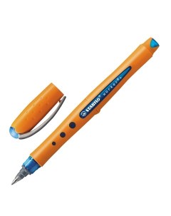 Ручка роллер Worker 2018 41 soft touch узел 0 7 мм линия письма 0 5 мм синяя Stabilo