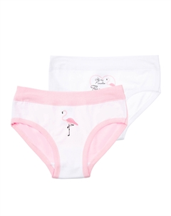 Трусы трикотажные для девочек, 2 шт в комплекте Playtoday tween