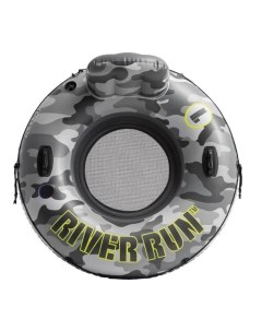 Надувной круг кресло Camo River Run 1 с ручками 135 см Intex