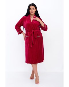 Жен халат Клеопатра Красный р 58 Lika dress