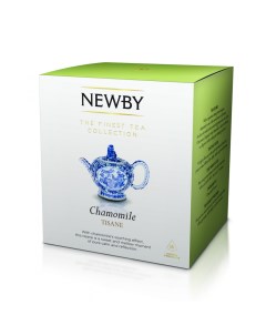 Чай травяной Ромашка в пирамидках 15 пакетиков Newby