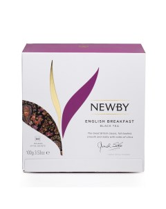 Чай черный English breakfast 25 пакетиков Newby