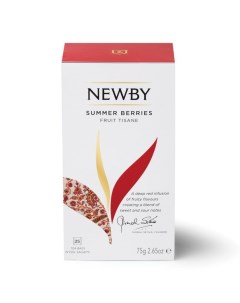 Чай фруктовый Летние ягоды 25 пакетиков Newby