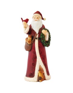 Рождественская фигурка Christmas Figurines Санта Клаус с птицей Easy life