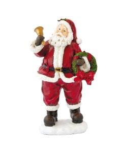 Рождественская фигурка Christmas Figurines Санта Клаус с колоколом Easy life