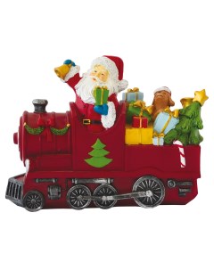 Рождественская фигурка Christmas Figurines Санта Клаус в поезде Easy life