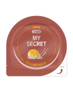 Маска тканевая для лица Snail Essence 25 г My'' secret