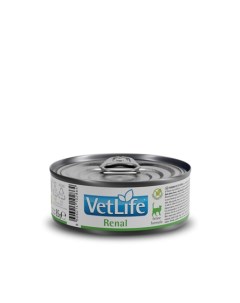 VetLife Renal Паштет для кошек с хронической почечной недостаточностью 85 гр Farmina
