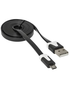 Кабель USB08 03P USB microUSB 1м 87475 Defender