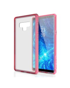Чехол накладка HYBRID MKII для Samsung Galaxy Note 9 розовый прозрачный Itskins