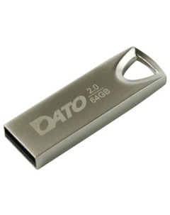 Накопитель USB 2 0 64GB DS7016 64G серебристый Dato